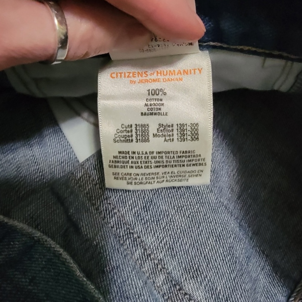 Citizens Of Humanity Denim Jeans - Picture 7 of 10